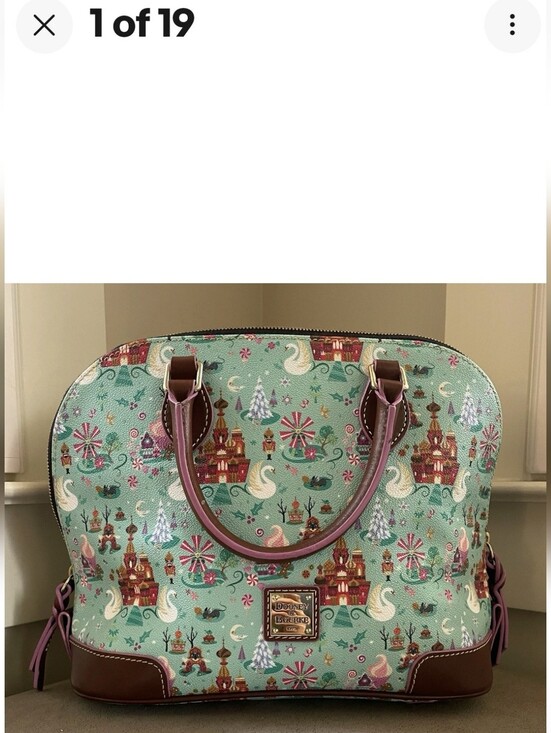 Dooney & Bourke Handbags - Dooney & Bourke Mint NUTCRACKER Dome Satchel